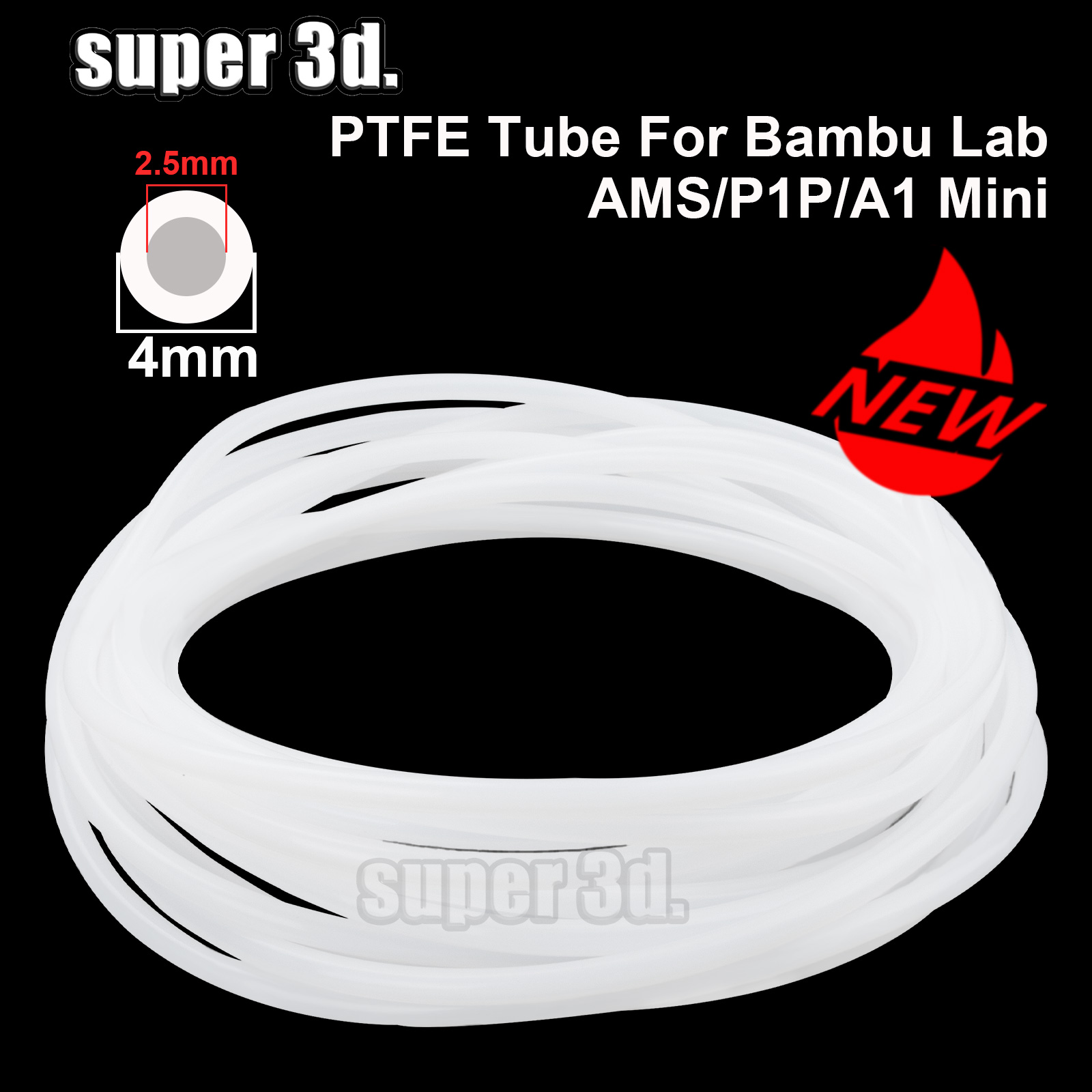 Ptfe Tape Thread - أنبوب PTFE للطابعة ثلاثية الأبعاد 2.5