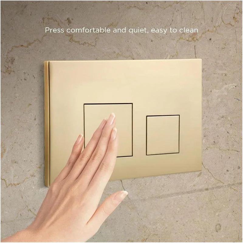 Toilet Fill Valve - لوحة زر ضغط مدمجة للتركيب على
