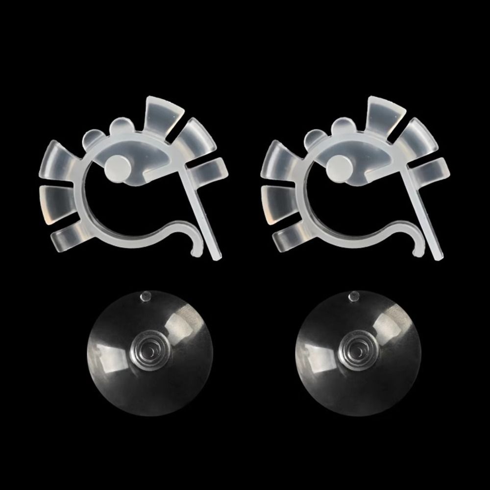 Plastic Pipe Clip - قطعتان من مشابك تثبيت أنابيب الهواء