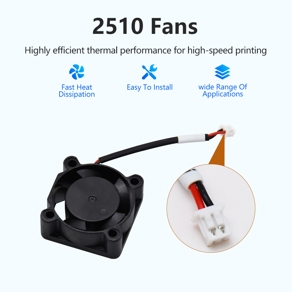 محمل كروي 2510 مروحة للطابعة ث - مراجعة Creality Printer Ender 3 V3 وسعره