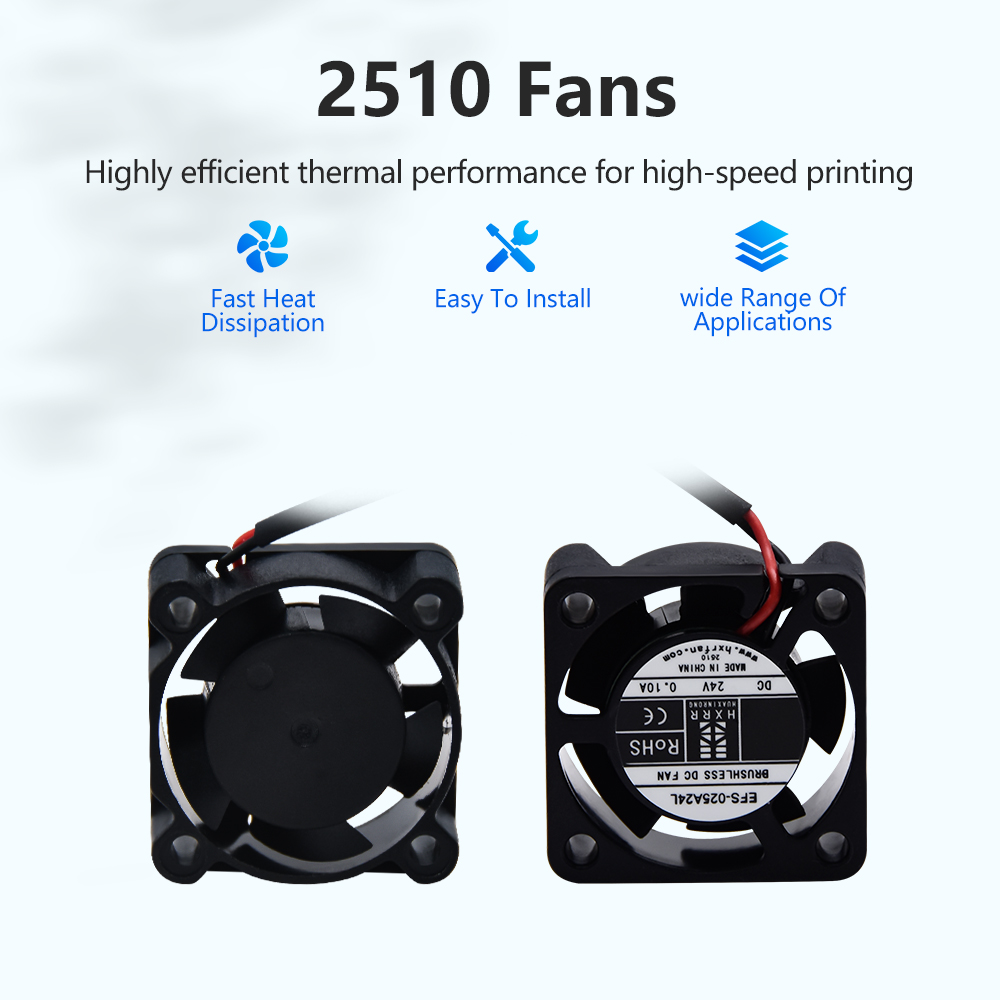 محمل كروي 2510 مروحة للطابعة ث - مراجعة Creality Printer Ender 3 V3 وسعره