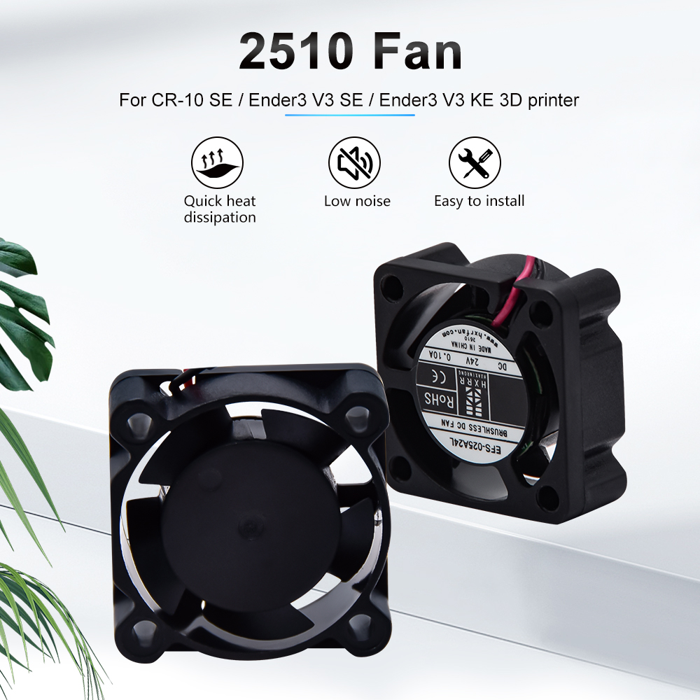 محمل كروي 2510 مروحة للطابعة ث - مراجعة Creality Printer Ender 3 V3 وسعره