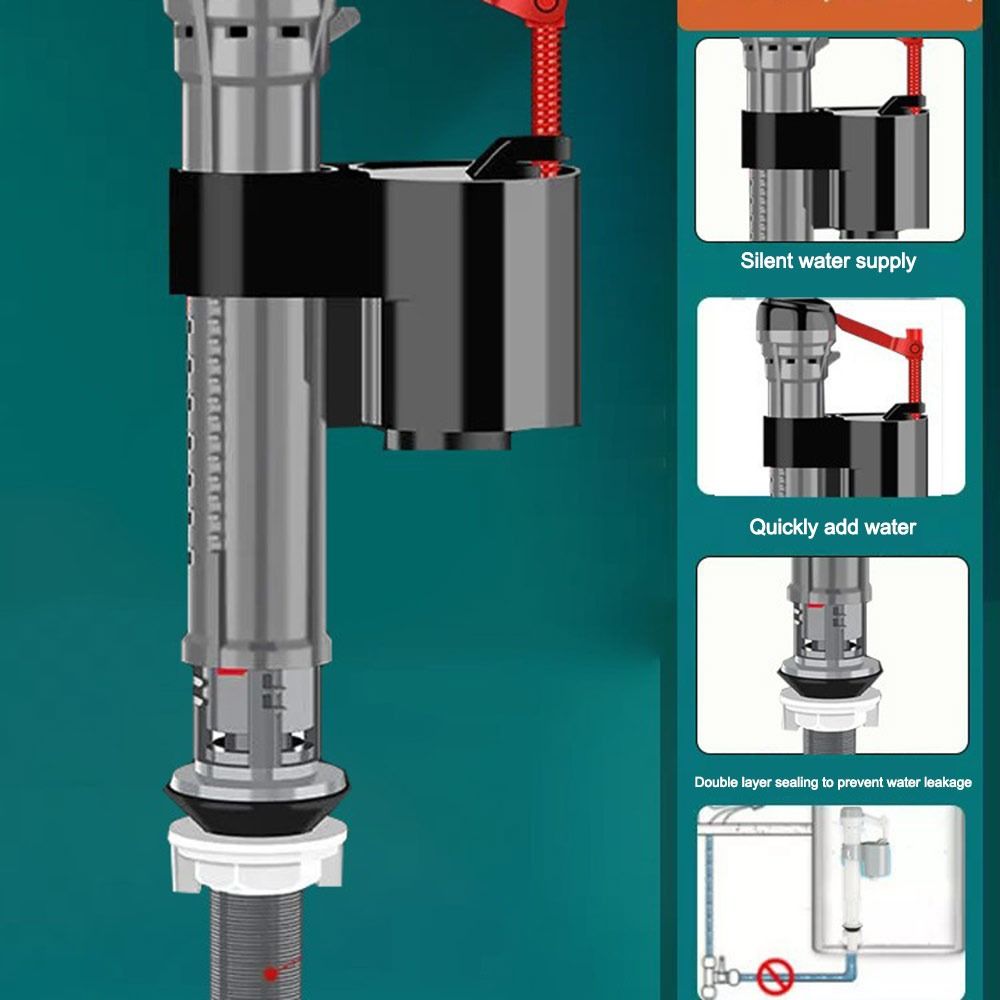 صمام تعبئة خزان المرحاض القابل - مراجعة Toilet Fill Valve وسعره