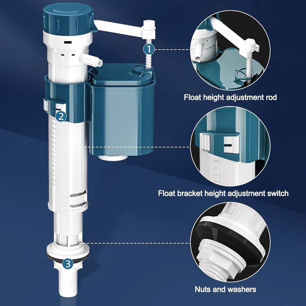 صمام تعبئة خزان المرحاض القابل - مراجعة Toilet Fill Valve وسعره