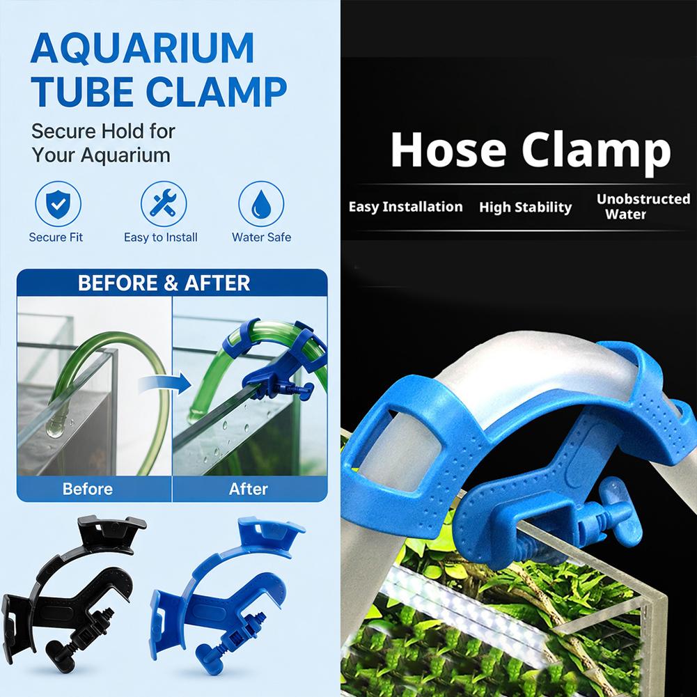 حامل فلتر حوض السمك الجديد، مش - مراجعة Plastic Pipe Clip وسعره
