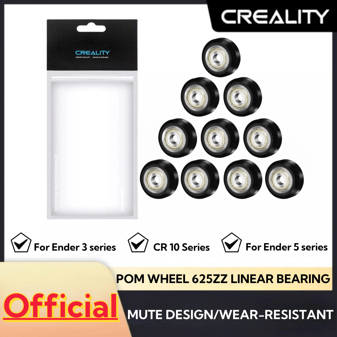 عجلة بلاستيكية من مادة POM لطا - مراجعة Creality Printer K1 وسعره