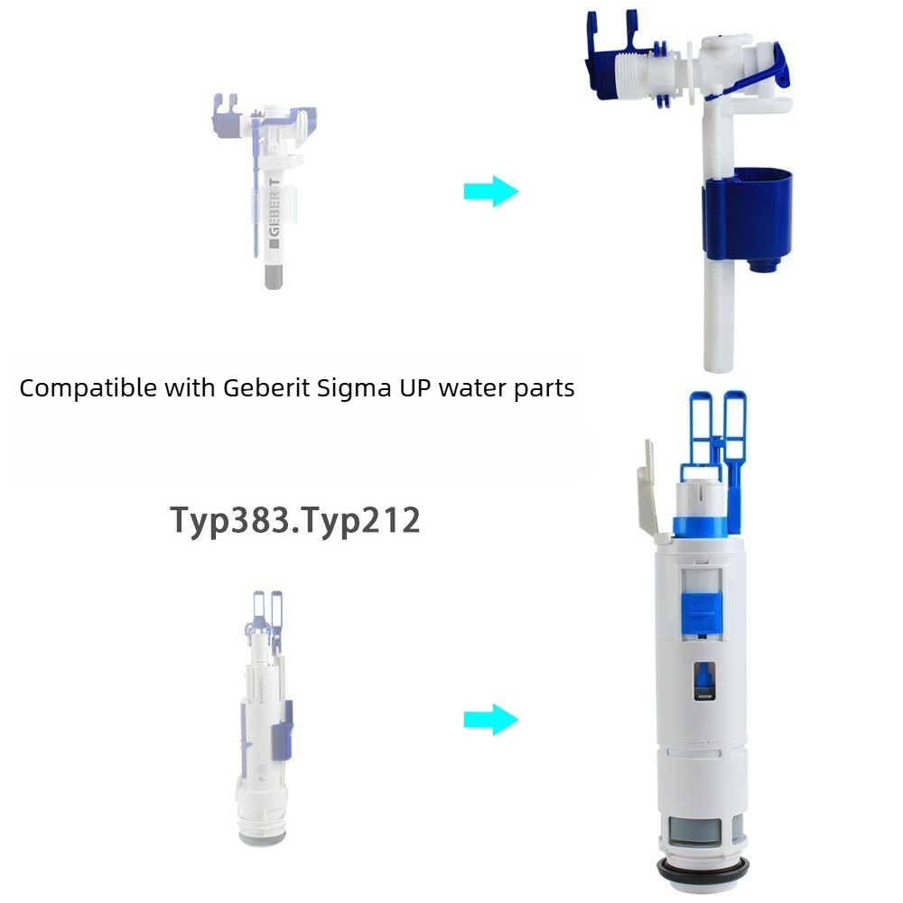 طقم صمام تعبئة وصمام تفريغ متو - مراجعة Toilet Fill Valve وسعره