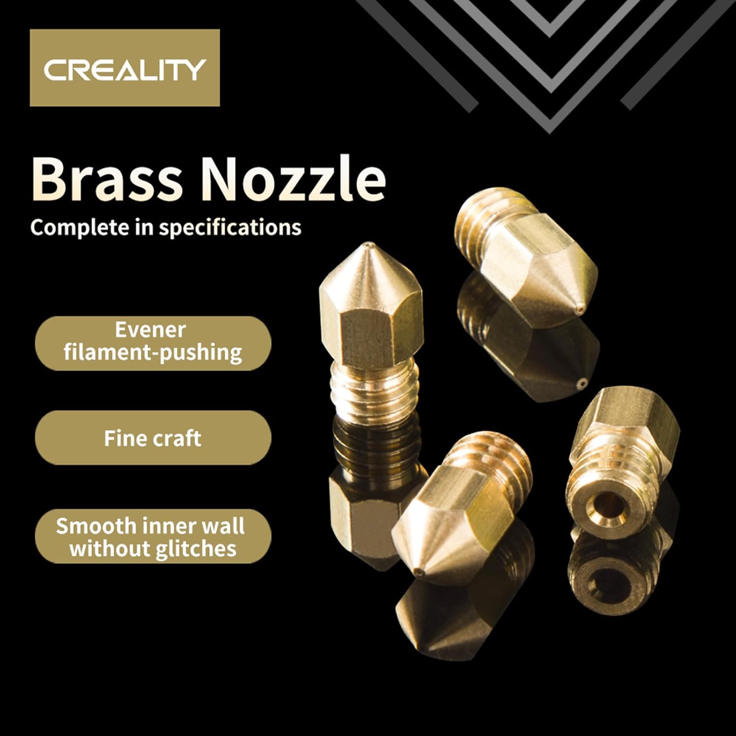 فوهات رسمية من كرياليتي Ender  - مراجعة Creality Printer K1 وسعره