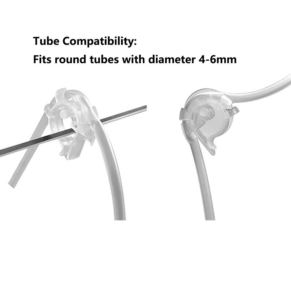 قطعتان من مشابك تثبيت أنابيب ا - مراجعة Plastic Pipe Clip وسعره