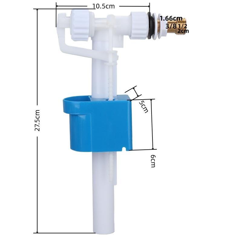 صمام جديد 1 قطعة بمقاسات G3/8  - مراجعة Toilet Fill Valve وسعره