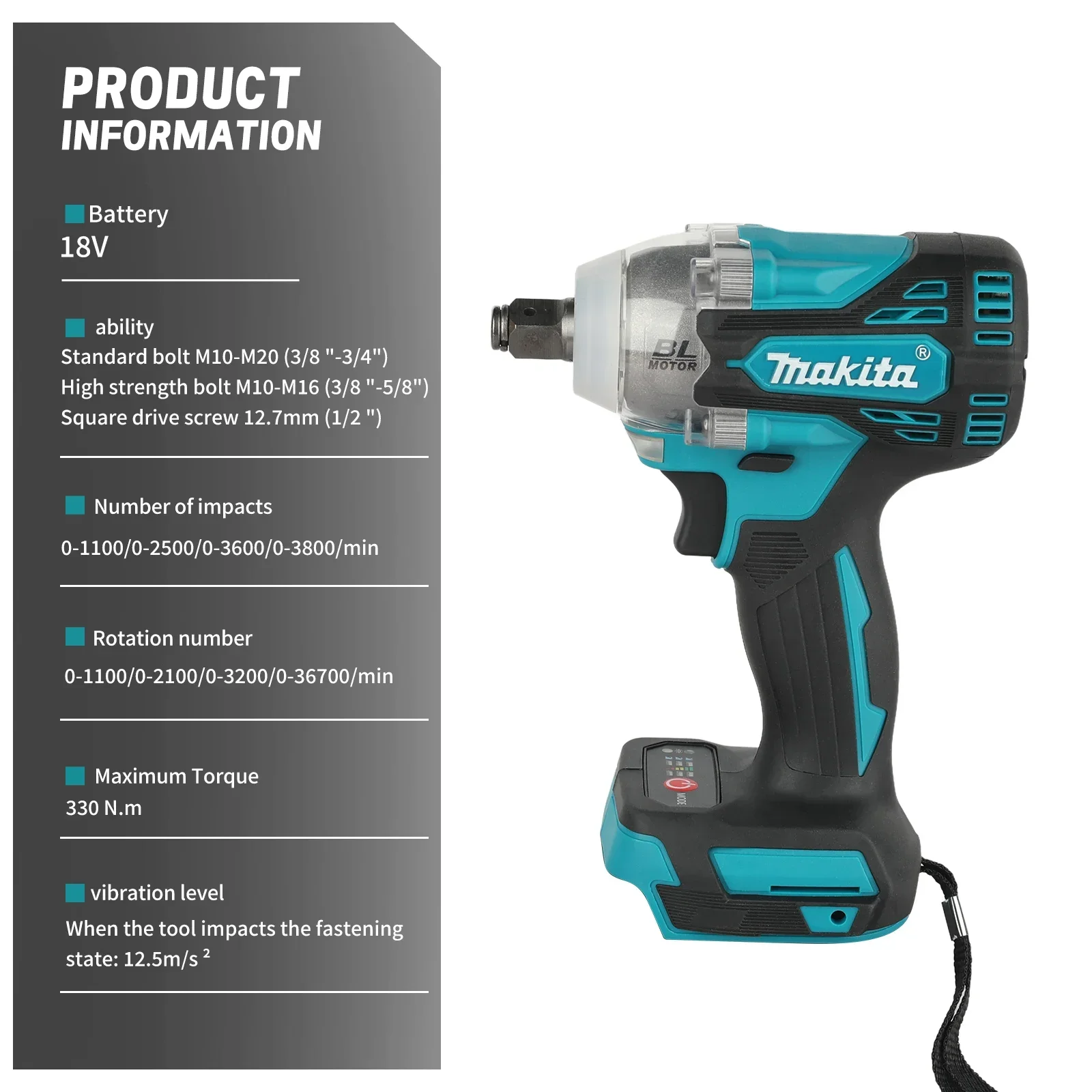 مفتاح ربط تأثيري ماكيتا DTW300 - مراجعة Makita Drill Dtw300 وسعره